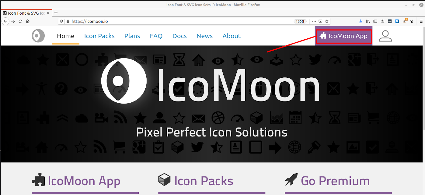 icomoon.io Website