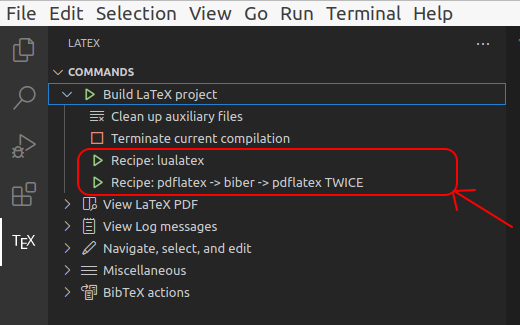 Latex Compiler